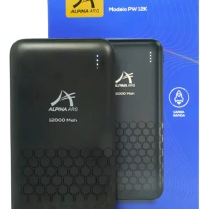 Power Bank Alpina 12000mAh Carga Rápida | Regalo Navidad