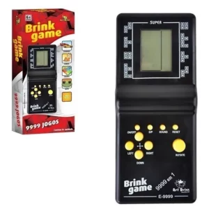 Consola Brick Game 9999 Juegos Retro Portátil Negro